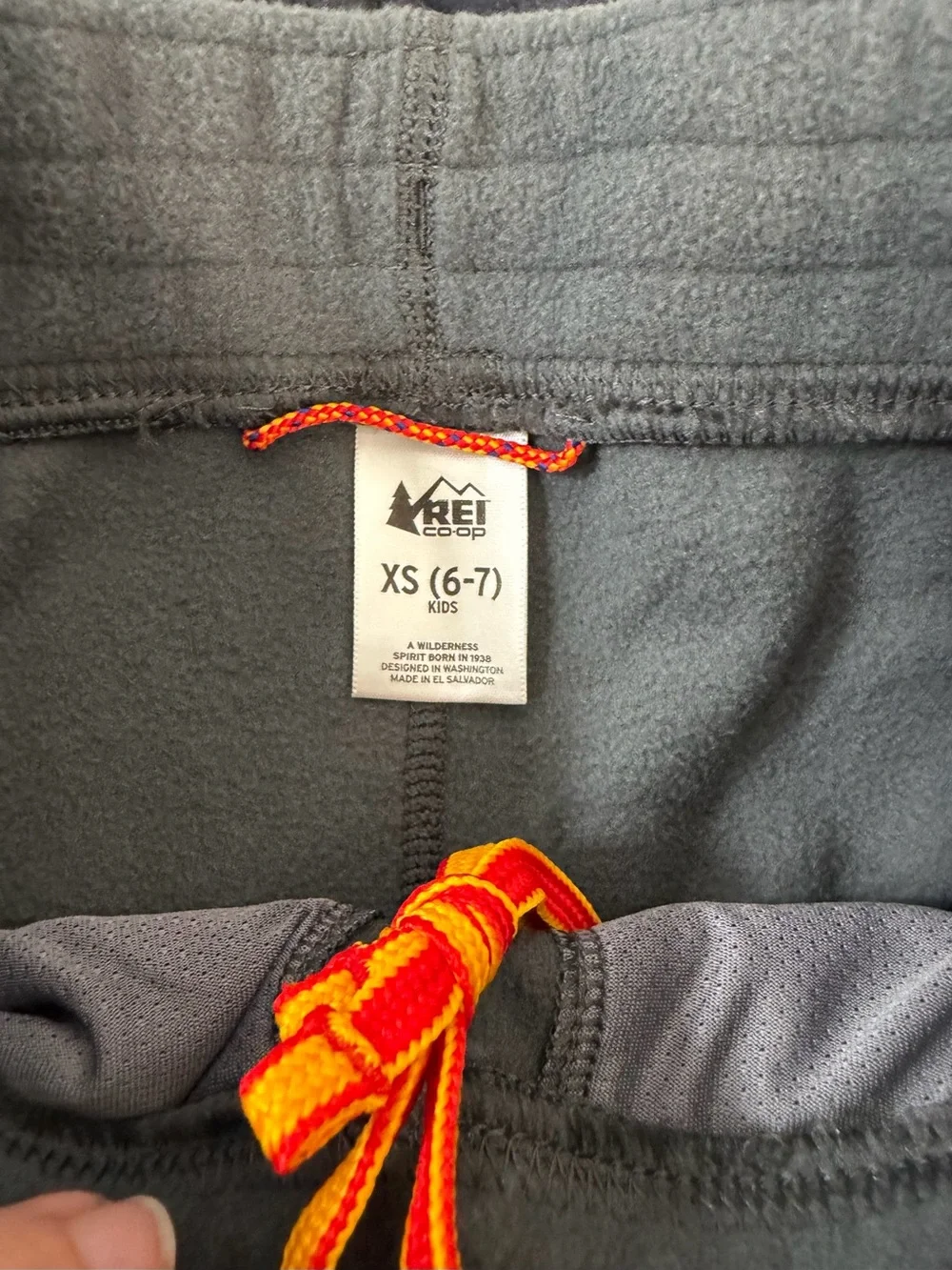 REI Co op Lot of 3 Fleece Jogger Pants Gray Pull On Sweatpants Pockets XS, M, L